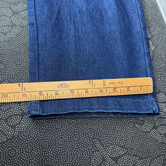 Hasting & Smith Womens Size XL Blue Elastic Waist Denim-Style Pants Relaxed Fit - Picture 7 of 9